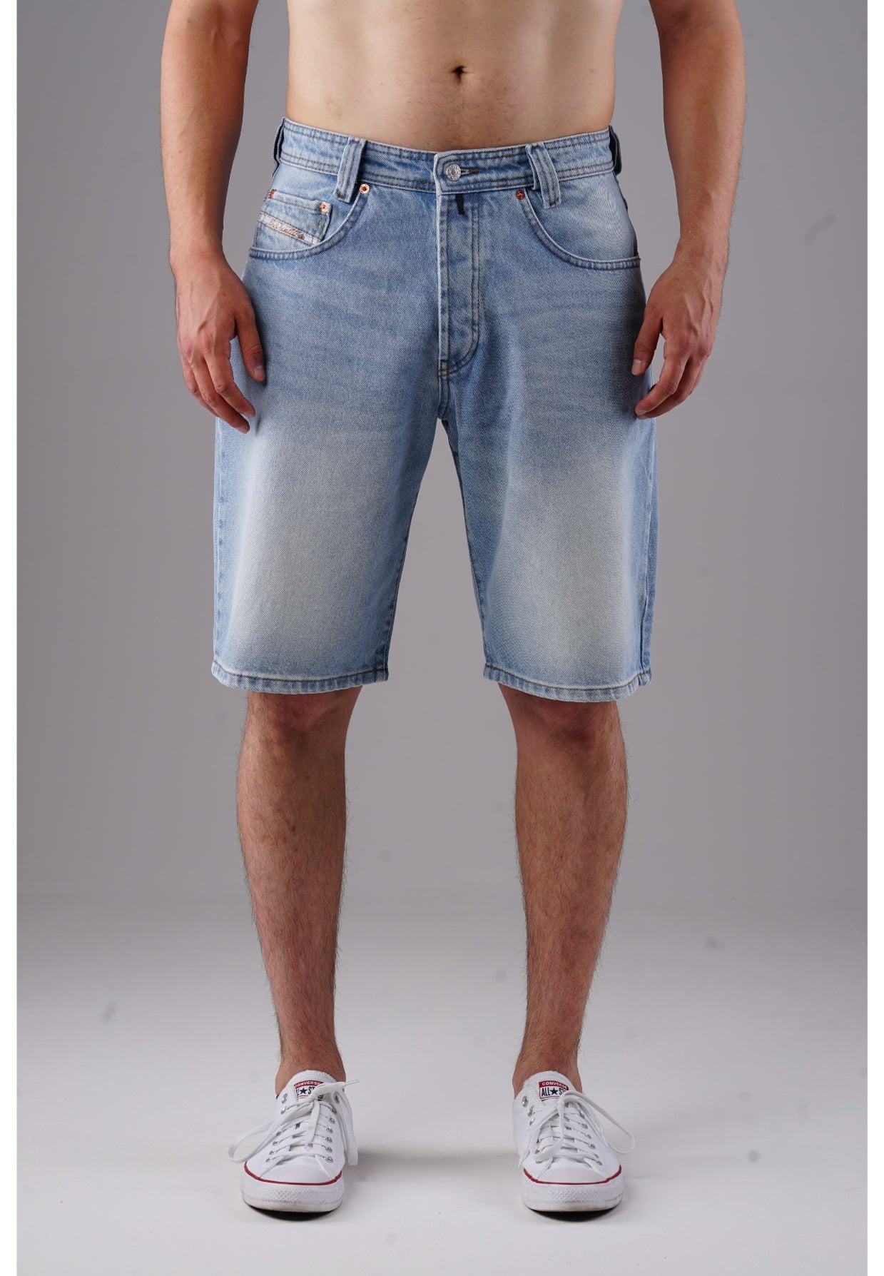 Picaldi Zicco 471 Diamond Herren Jeansshorts - Relaxed Fit - Icewashed Sky