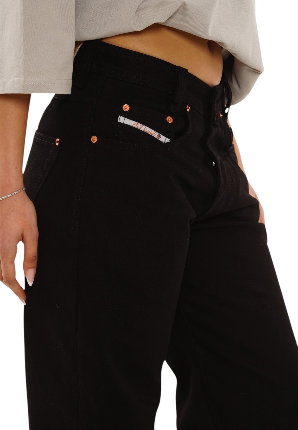 Picaldi Zicco 471 Eternal Damen Jeans – Loose Tapered Fit - Black Denim (Women-Sale)