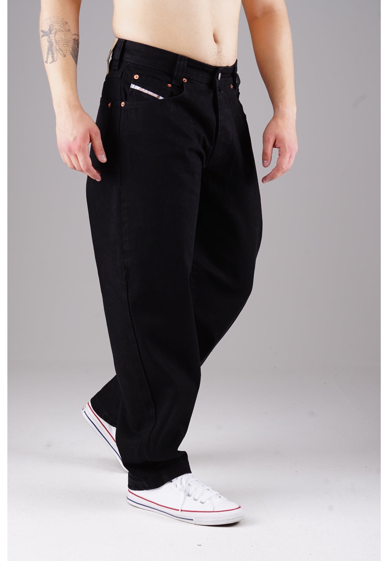 Picaldi Zicco 471 Eternal Herren Jeans – Loose Tapered Fit - Black Denim