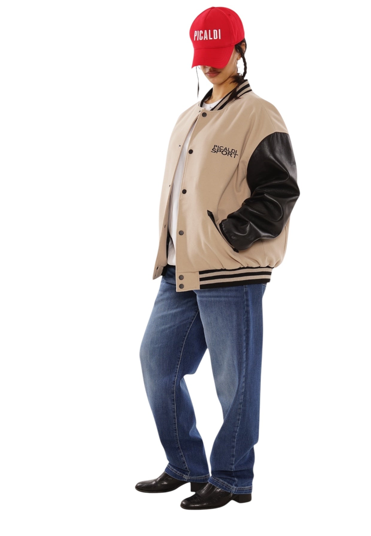 Image of Picaldi Zicco 471 Lozano Damenjeans - Stretch-Relaxed-Tapered Fit - Washed Indigo Blue (Women-Outlet)