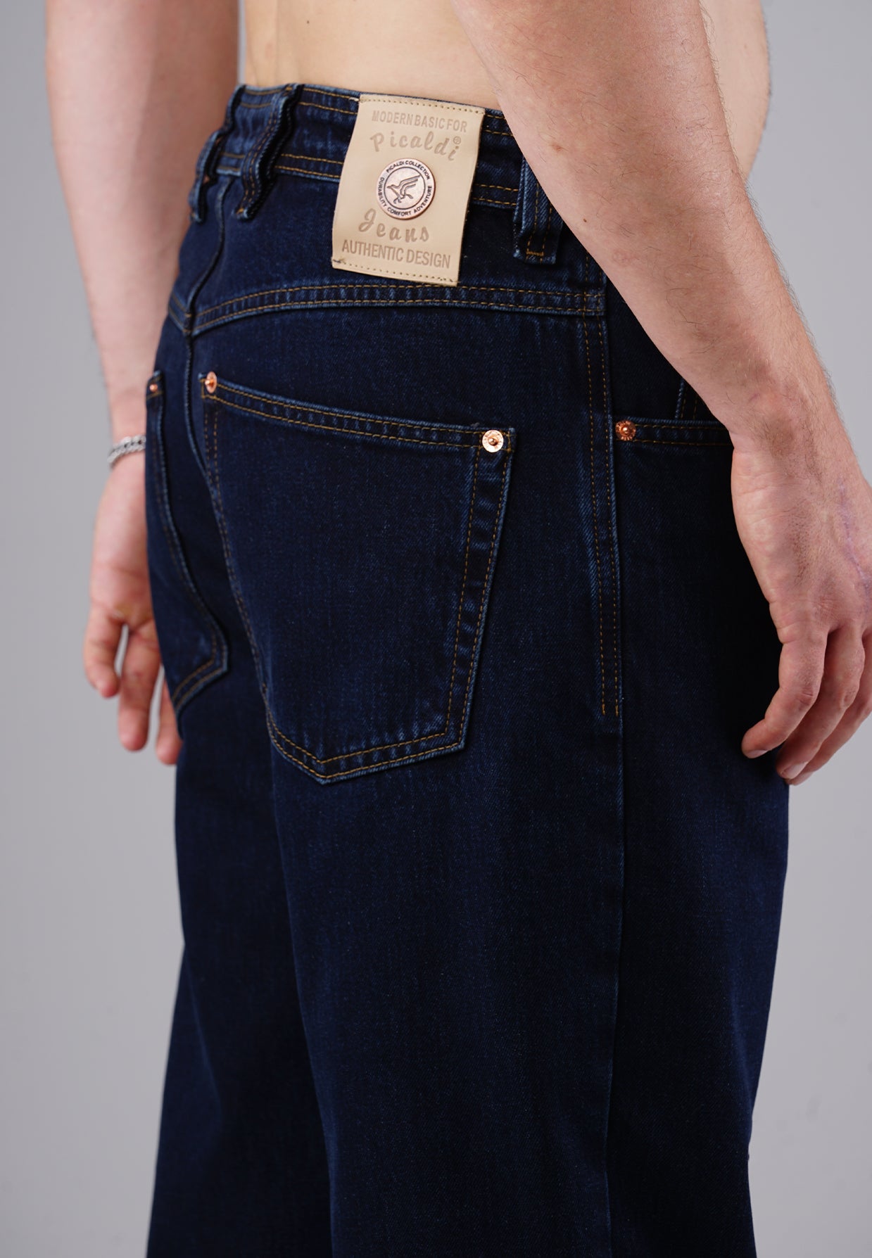 Picaldi Zicco 472 Alaska Herrenjeans - Relaxed-Tapered Fit - Livid Blue