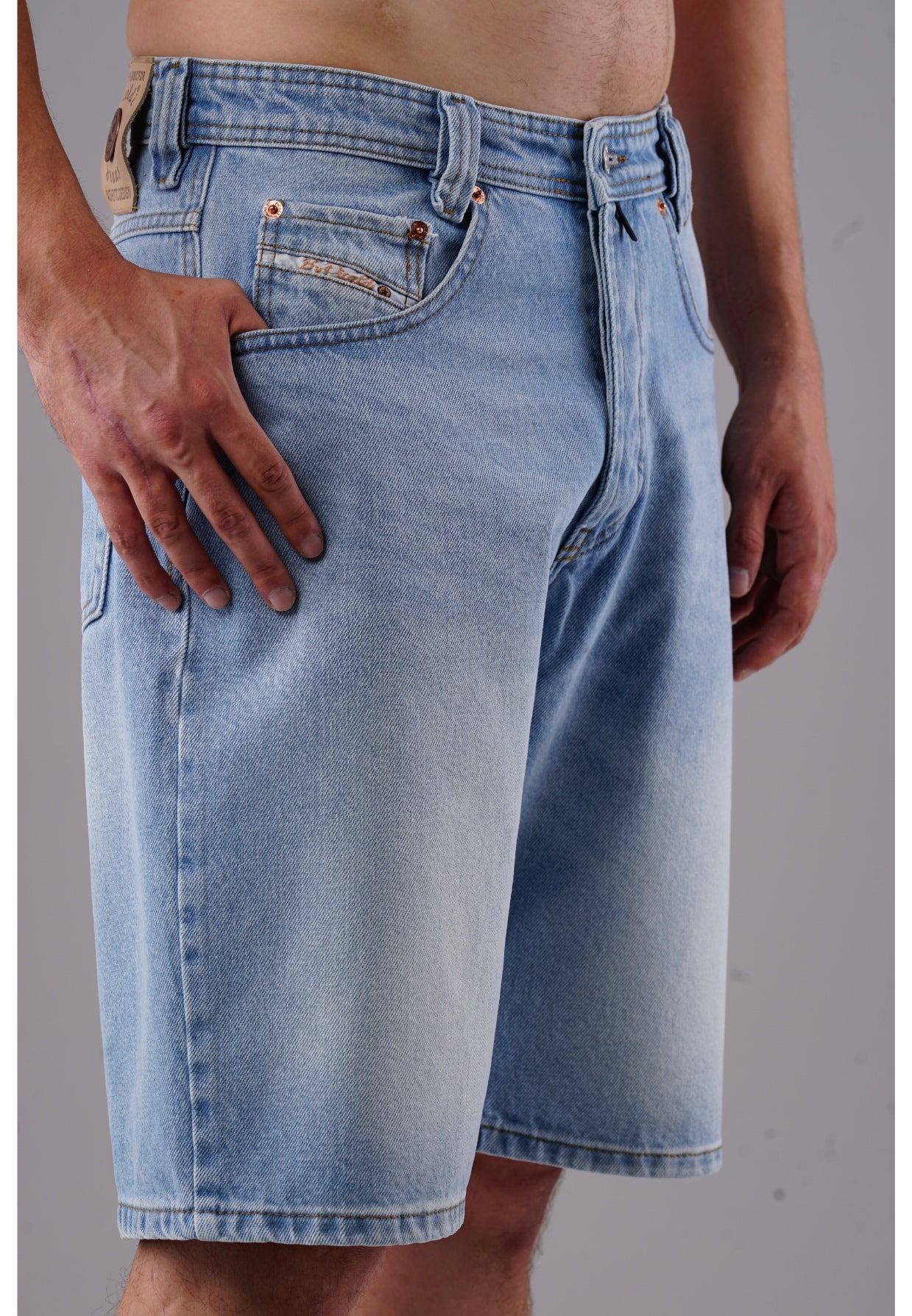 Image of Picaldi Zicco 471 Diamond Herren Jeansshorts - Relaxed Fit - Icewashed Sky