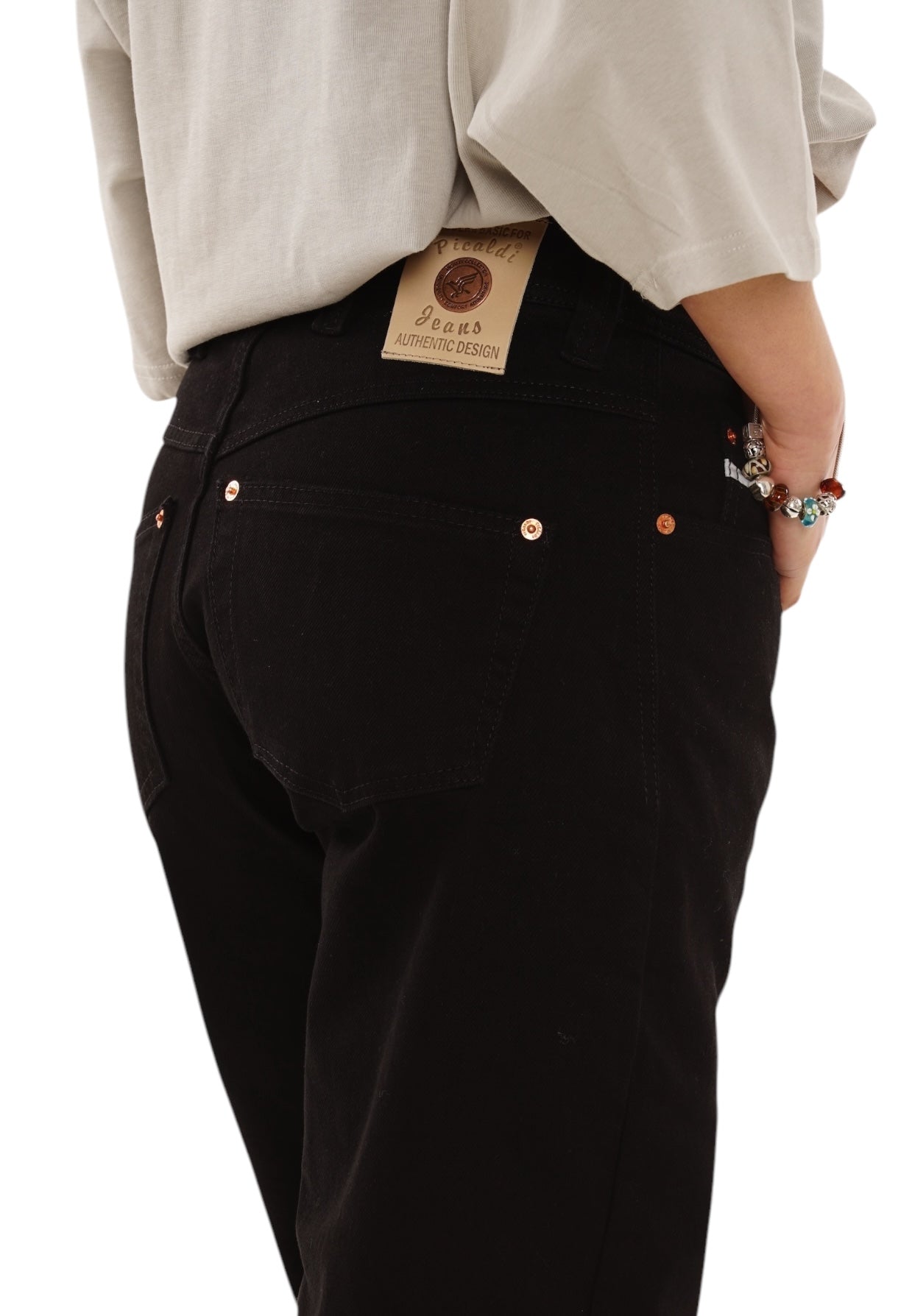 Picaldi Zicco 471 Eternal Damen Jeans – Loose Tapered Fit - Black Denim (Women-Sale)