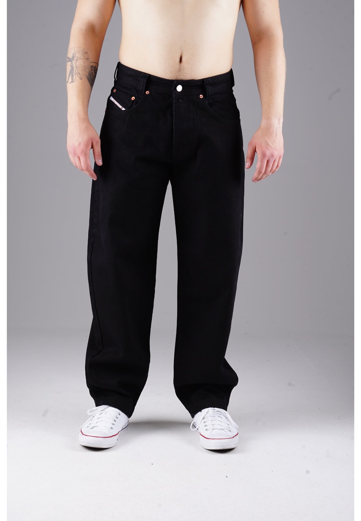 Image of Picaldi Zicco 471 Eternal Herren Jeans – Loose Tapered Fit - Black Denim