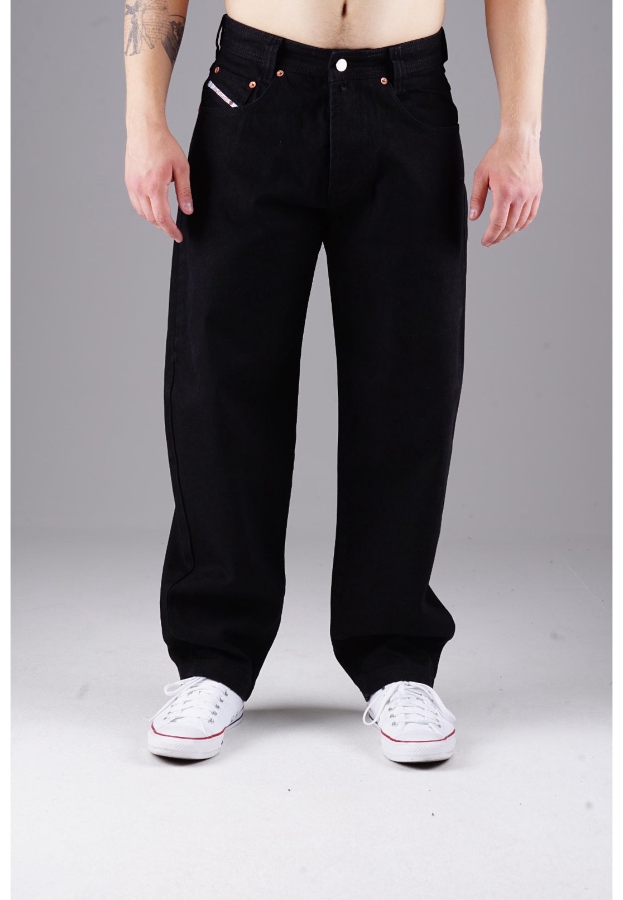 Image of Picaldi Zicco 471 Eternal Herren Jeans – Loose Tapered Fit - Black Denim