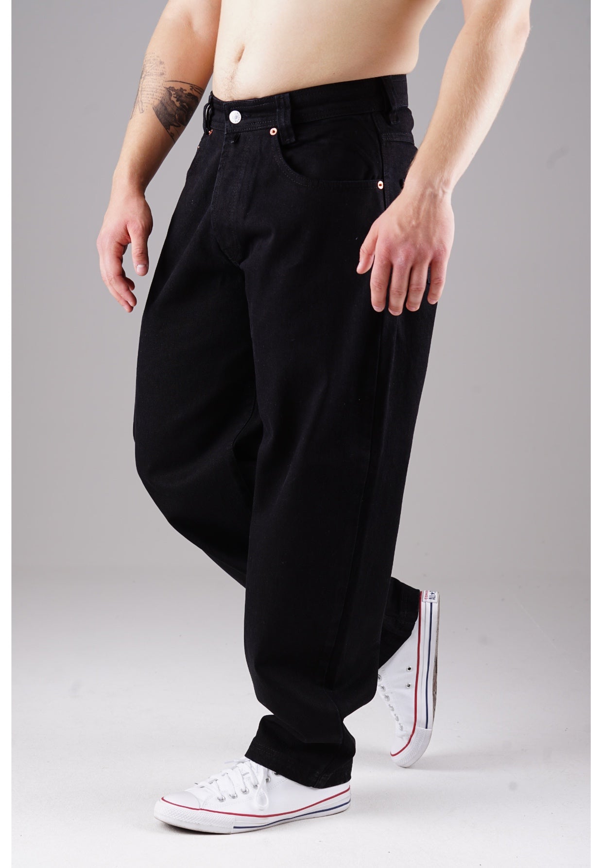 Image of Picaldi Zicco 471 Eternal Herren Jeans – Loose Tapered Fit - Black Denim