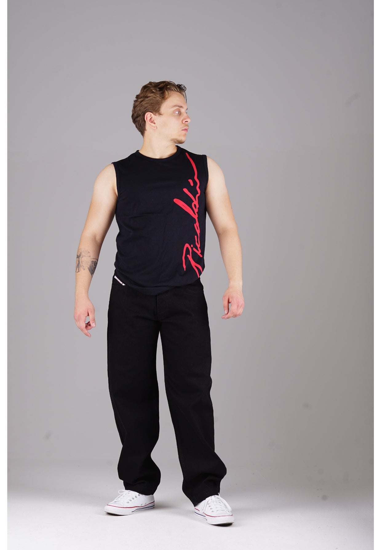 Image of Picaldi Zicco 471 Eternal Herren Jeans – Loose Tapered Fit - Black Denim