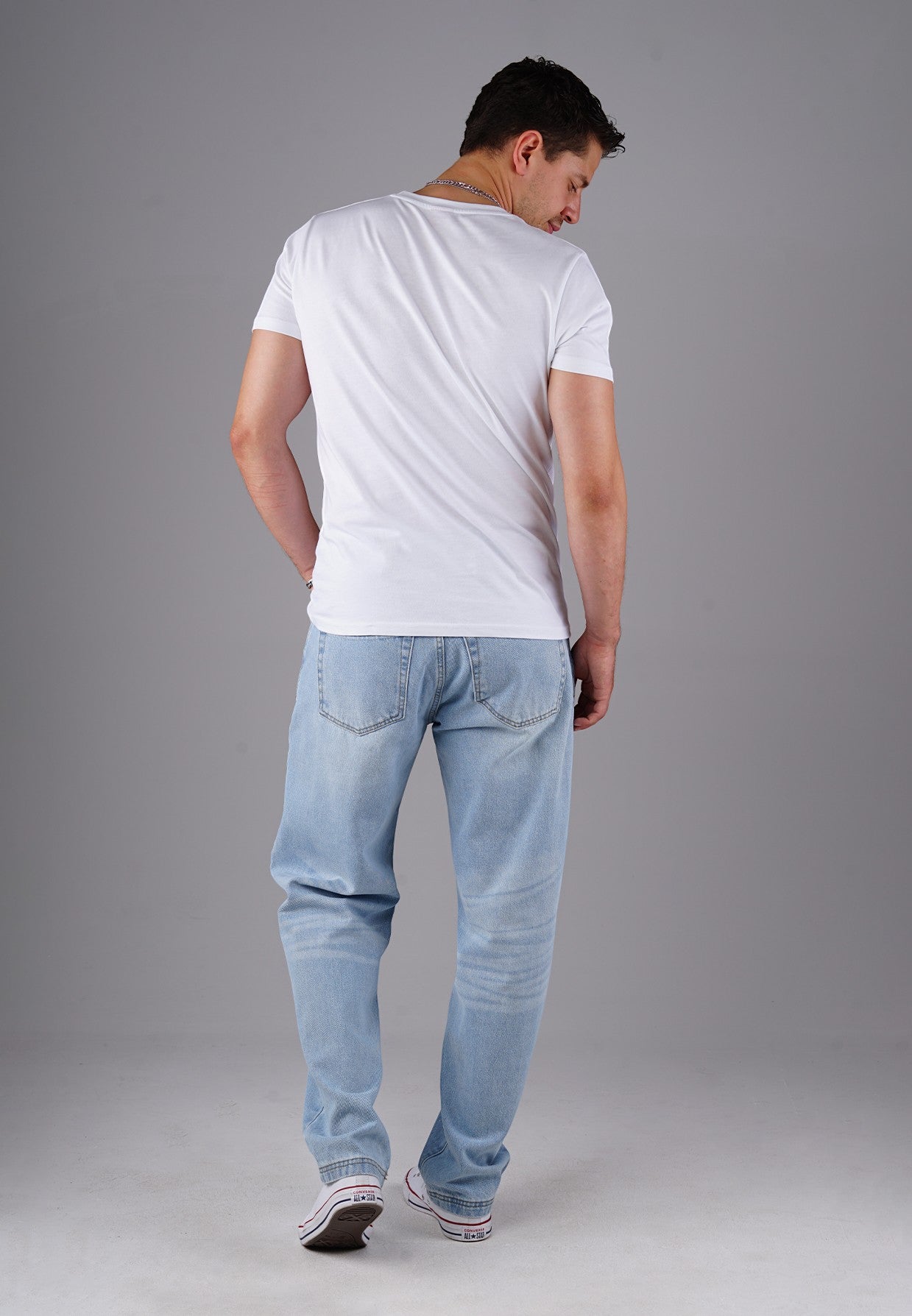 Image of Picaldi Zicco 472 Diamond Herrenjeans - Relaxed-Tapered Fit in Icewashed Sky