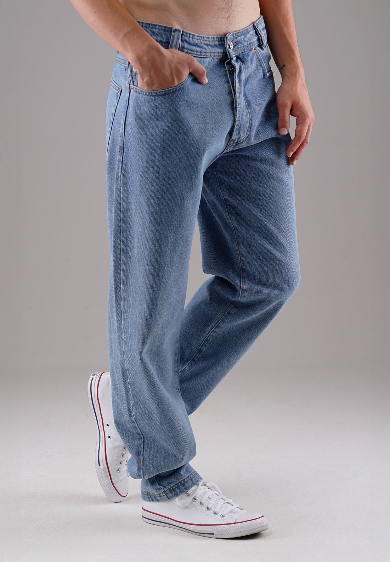 Image of Picaldi Zicco 472 Stone Herrenjeans - Relaxed-Tapered Fit - Indigo Blue