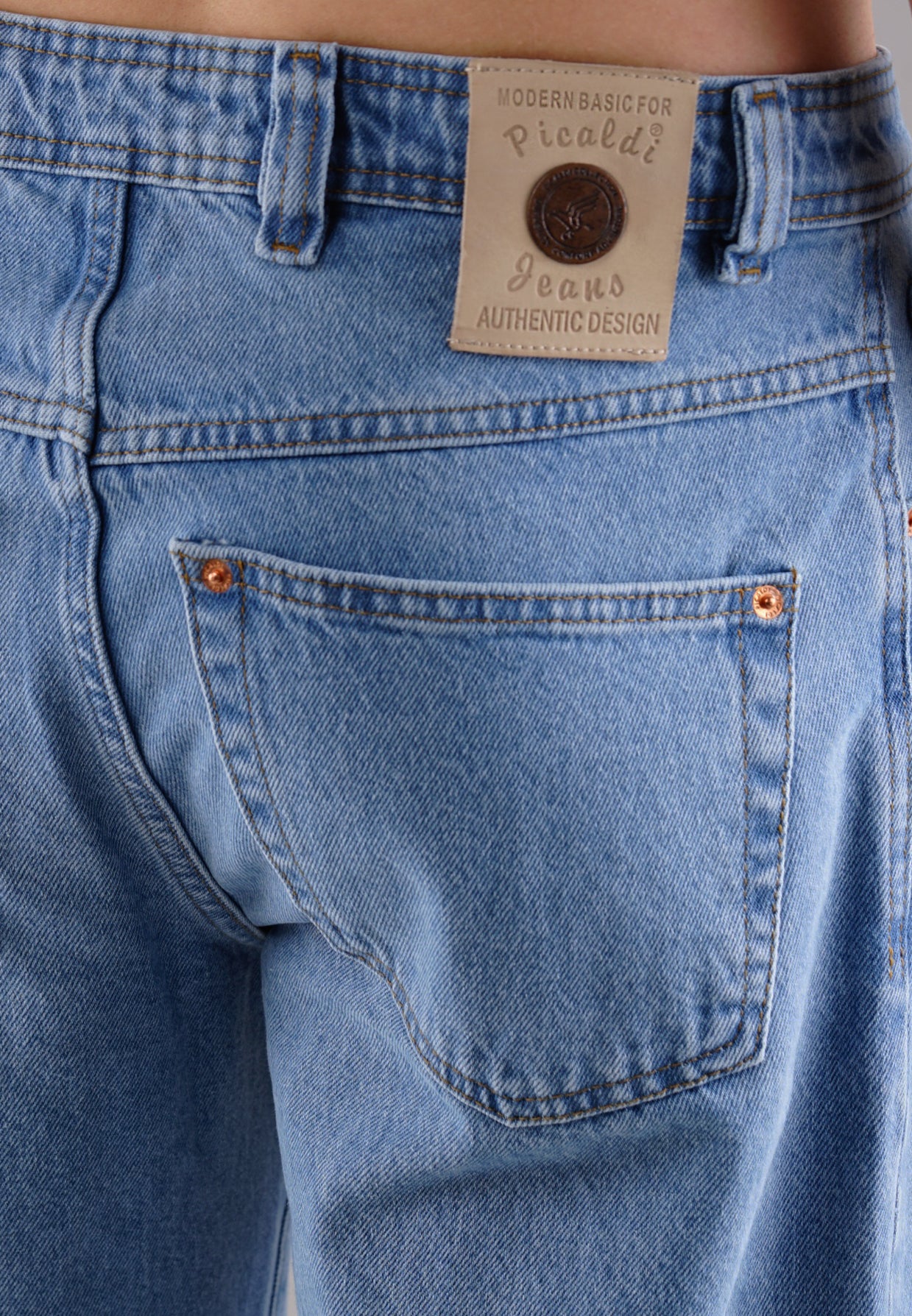 Image of Picaldi Zicco 472 Stone Herrenjeans - Relaxed-Tapered Fit - Indigo Blue