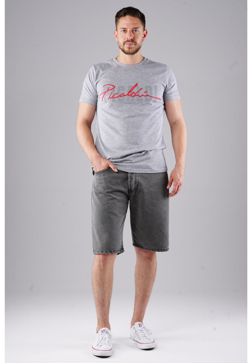 Image of Picaldi Zicco 471 Drift Herren Jeansshorts - Relaxed Fit - Dusty Graphite