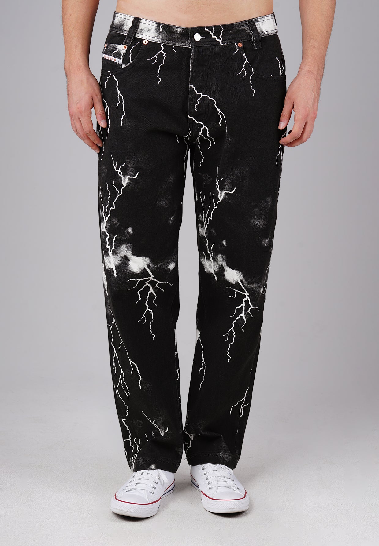 Image of Picaldi Herren Jeans Zicco 472 Flash - Relaxed Tapered Fit - Black Night Electric Noir