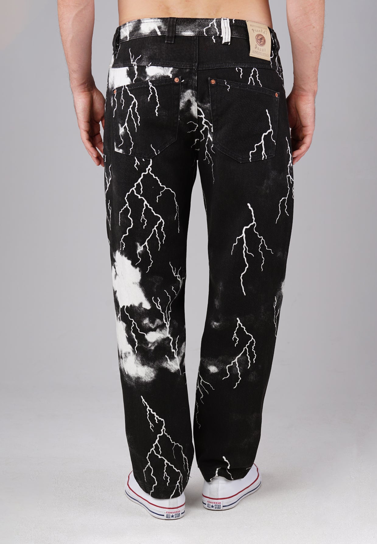 Image of Picaldi Herren Jeans Zicco 472 Flash - Relaxed Tapered Fit - Black Night Electric Noir