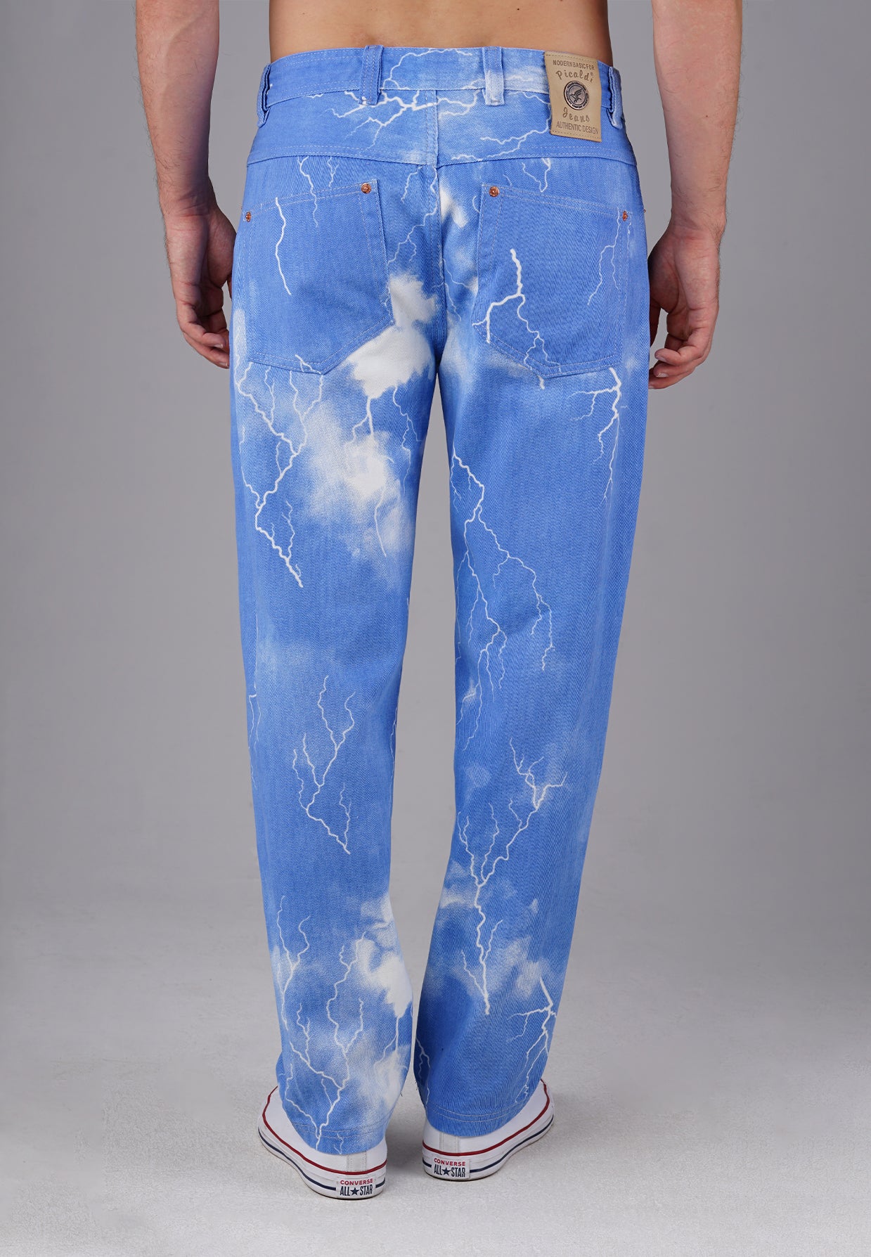 Picaldi Herren Jeans Zicco 472 Flash - Relaxed Tapered Fit - Light Blue Thunder Wash