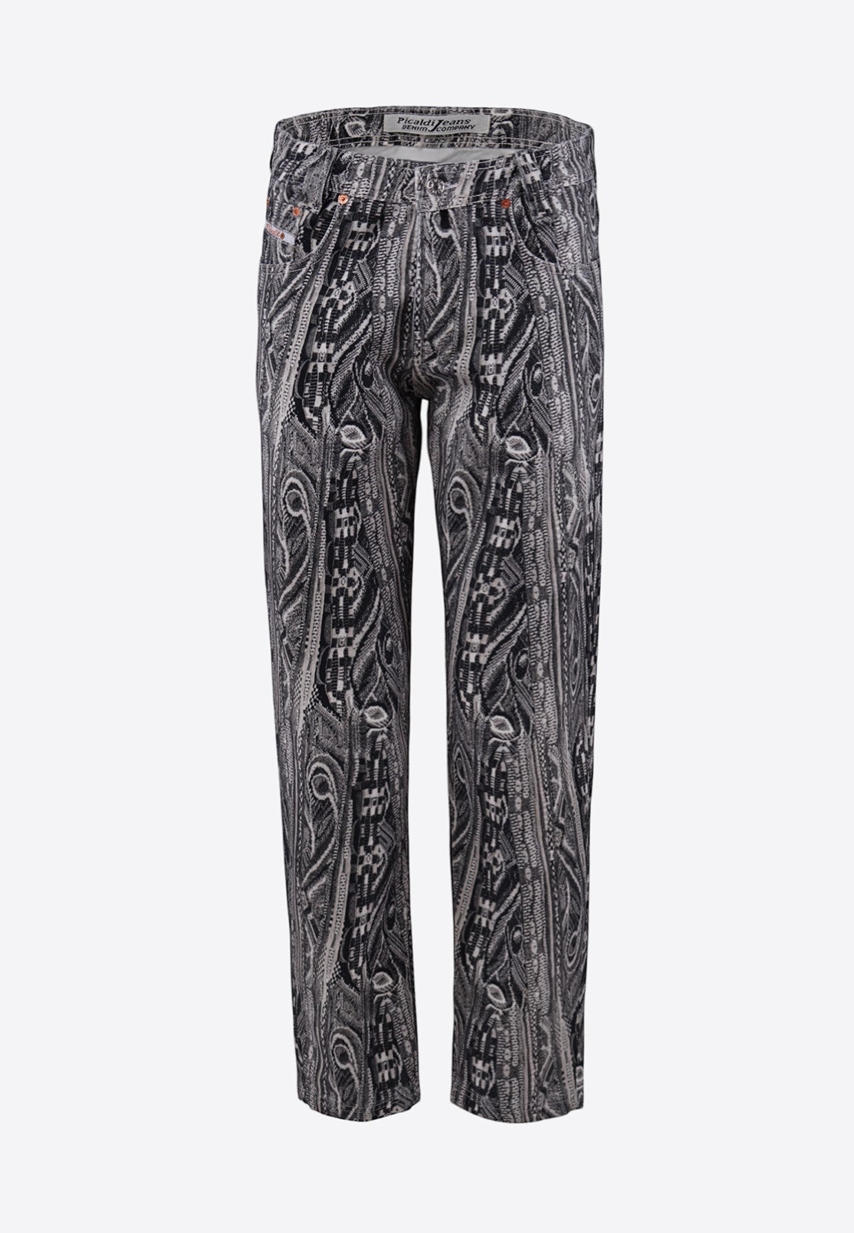 Picaldi Herren Jeans Zicco 472 Jakar - Relaxed Tapered Fit - Black (Men-Outlet)