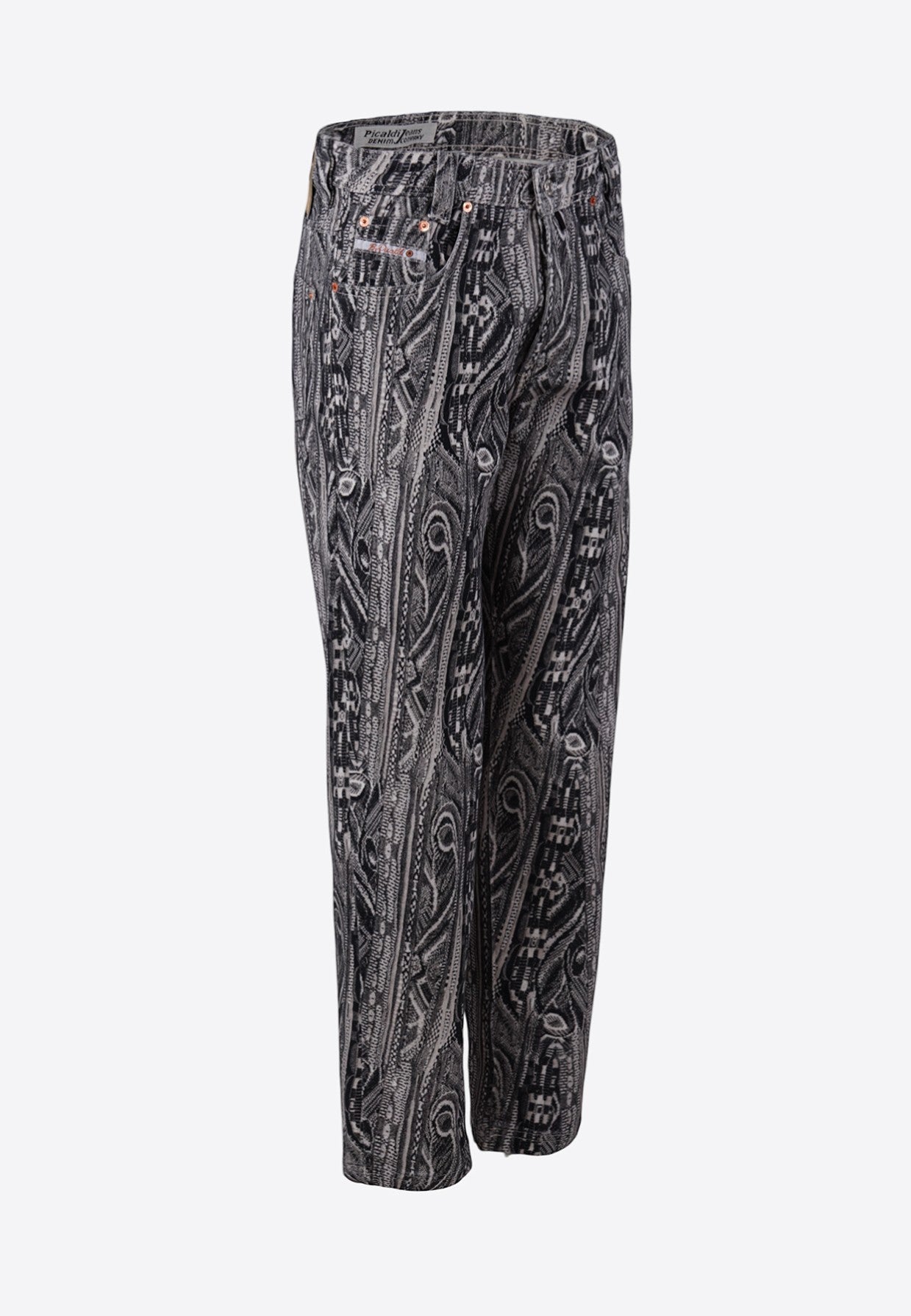 Picaldi Herren Jeans Zicco 472 Jakar - Relaxed Tapered Fit - Black (Men-Outlet)