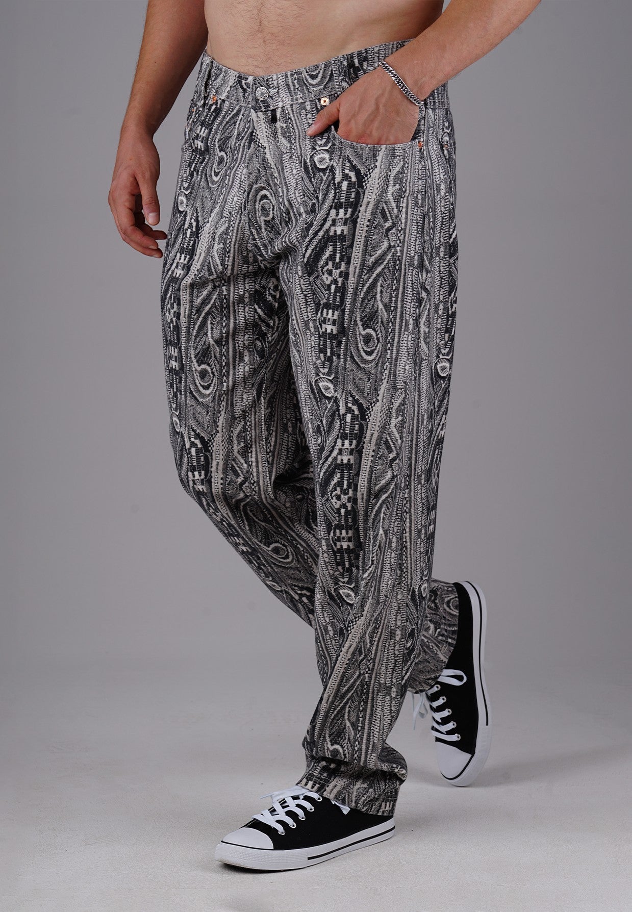 Picaldi Herren Jeans Zicco 472 Jakar - Relaxed Tapered Fit - Black (Men-Outlet)