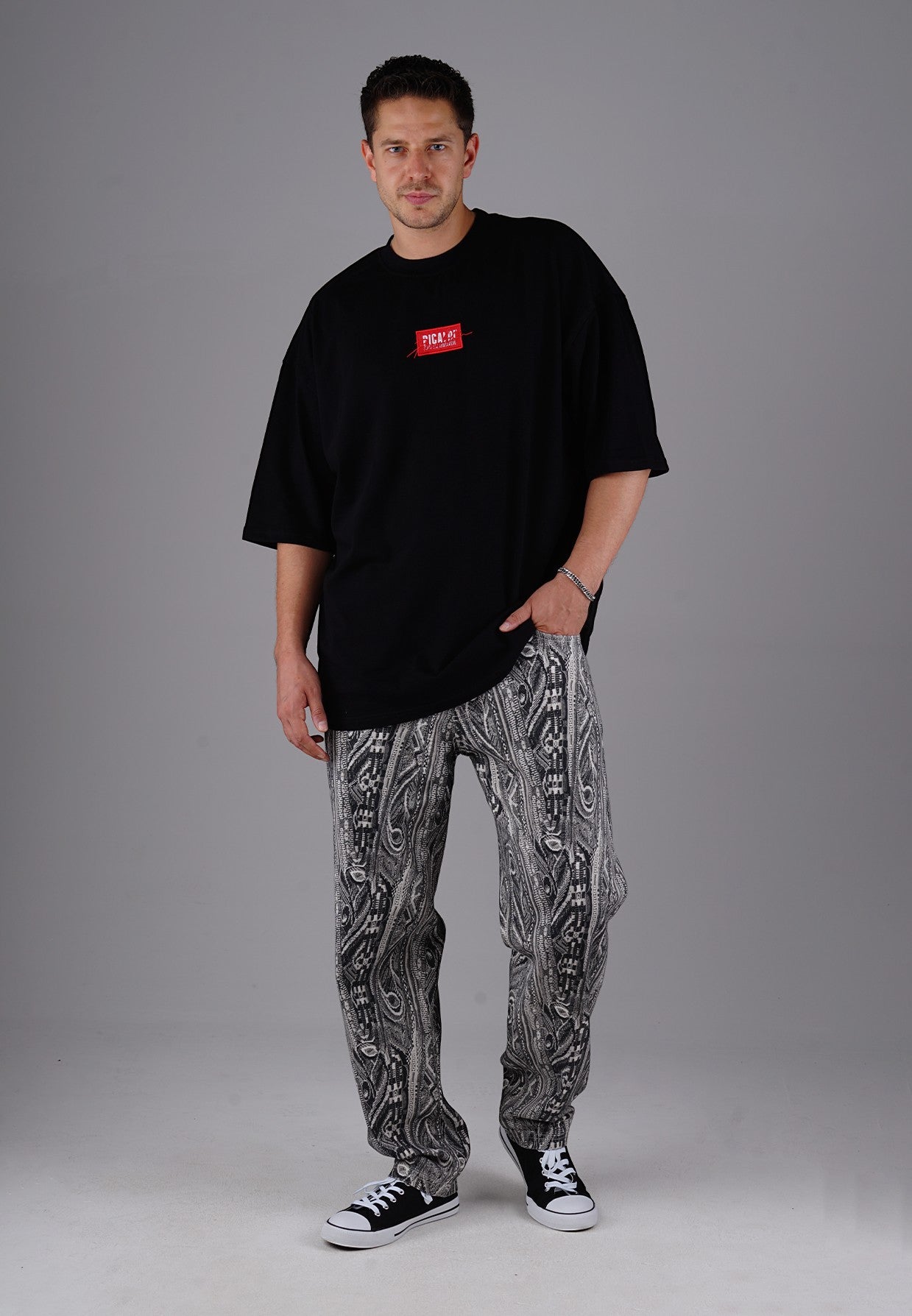 Image of Picaldi Herren Jeans Zicco 472 Jakar - Relaxed Tapered Fit - Black (Men-Outlet)