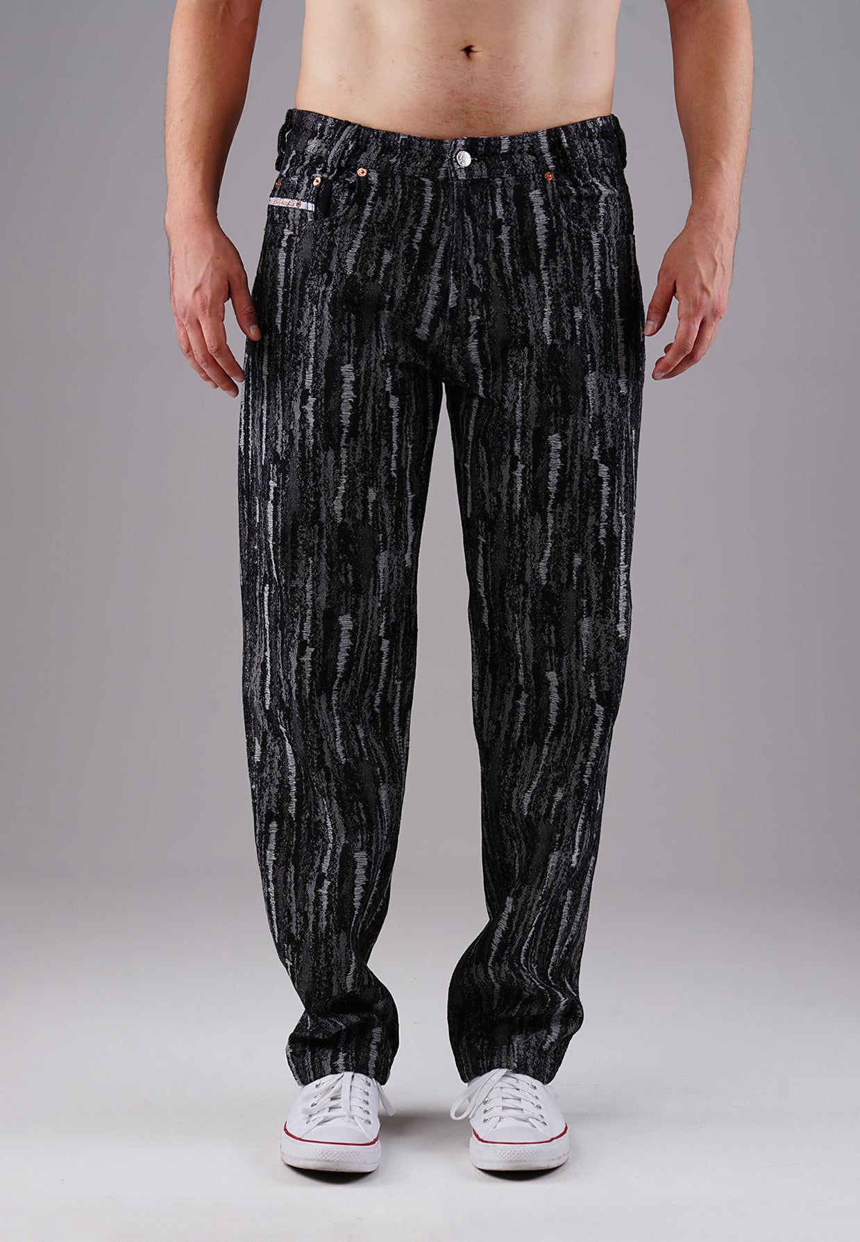 Image of Picaldi Herren Jeans Zicco 472 Rainly - Relaxed Tapered Fit - Dark Grey Rainfall