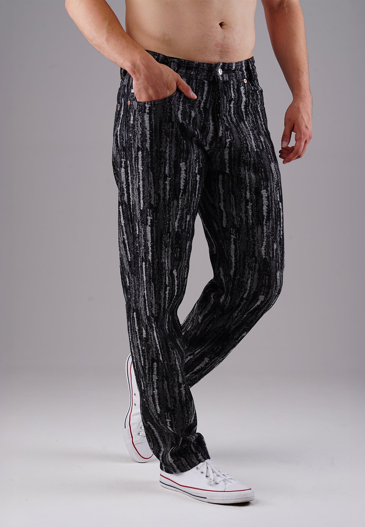 Picaldi Herren Jeans Zicco 472 Rainly - Relaxed Tapered Fit - Dark Grey Rainfall