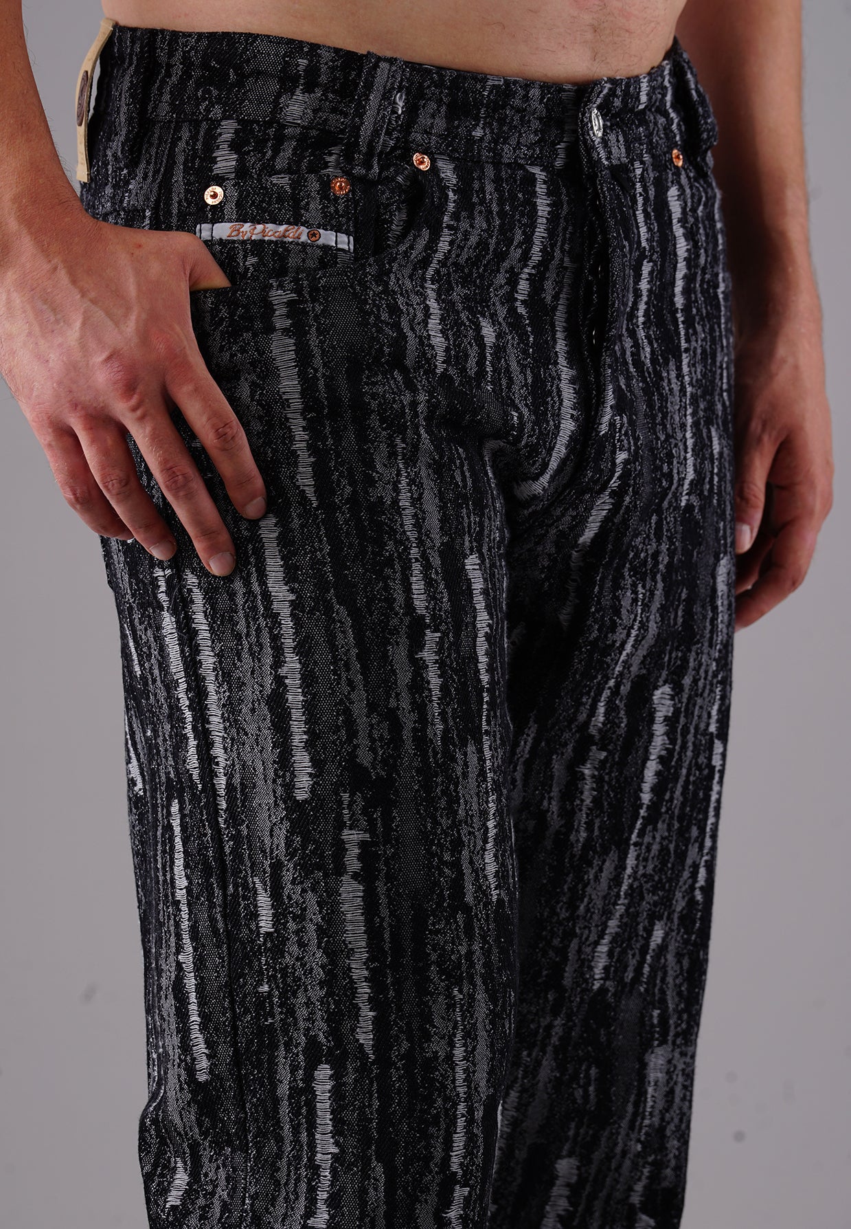 Image of Picaldi Herren Jeans Zicco 472 Rainly - Relaxed Tapered Fit - Dark Grey Rainfall